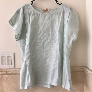 Jones New York Linen tee, 8